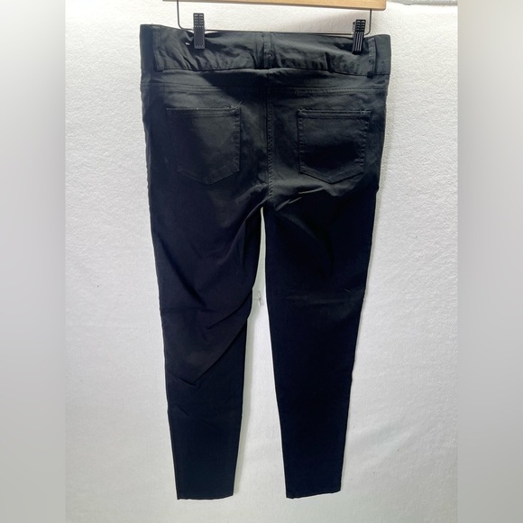 Maurices Black Casual Work Pants Womens 9/10s Short Stretch Office Waitress 2078 - Picture 8 of 9